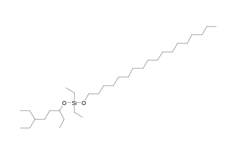 Silane, diethyl(6-ethyloct-3-yloxy)octadecyloxy-