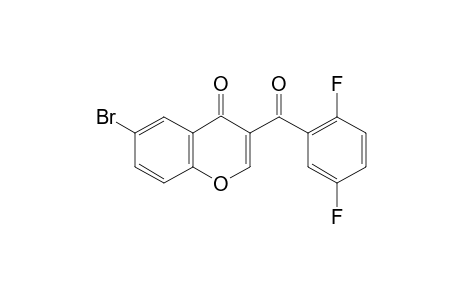 6-Bromo-3-(2,5-difluorobenzoyl)-4H-chromen-4-one