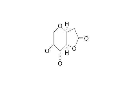 (3aS,6R,7R,7aS)-6,7-dihydroxy-3,3a,5,6,7,7a-hexahydrofuro[4,5-b]pyran-2-one