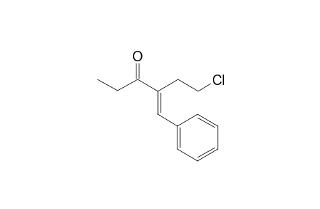 (E)-4-benzylidene-6-chlorohexan-3-one