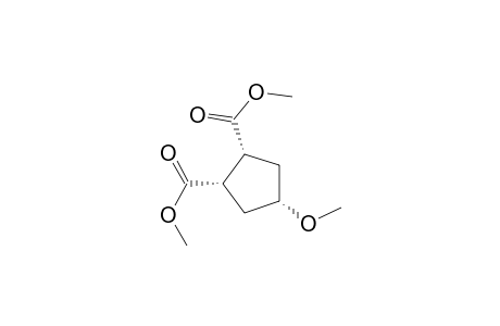 1,2-Cyclopentanedicarboxylic acid, 4-methoxy-, dimethyl ester, (1.alpha.,2.alpha.,4.alpha.)-