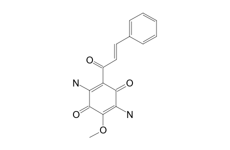2,5-diamino-3-methoxy-6-[(E)-3-phenylacryloyl]-p-benzoquinone