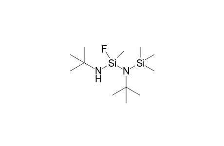 tert-Butylamino-tert-butyltrimethylsilylamino-fluoromethylsilane