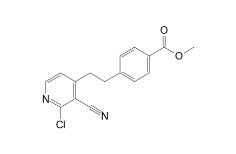 Methyl 4-[2-(2-Chloro-3-cyanopyrid-4-yl)ethyl]benzoate