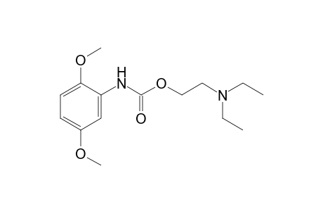 2-(diethylamino)ethanol, 2,5-dimethoxycarbanilate (ester)