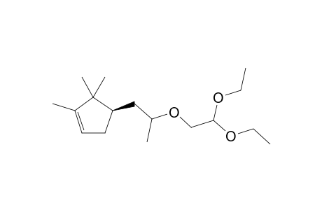 (4R)-4-(2-(2,2-diethoxyethoxy)propyl)-1,5,5-trimethylcyclopent-1-ene