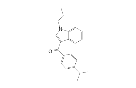 (4-Isopropylphenyl)(1-propyl-1H-indol-3-yl)methanone