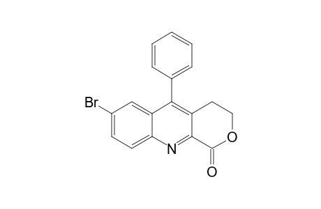 7-Bromo-5-phenyl-3,4-dihydro-1H-pyrano[3,4-b]quinolin-1-one