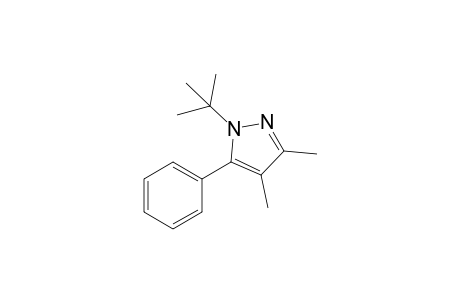 1-tert-Butyl-3,4-dimethyl-5-phenyl-pyrazole
