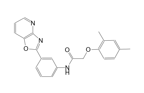 acetamide, 2-(2,4-dimethylphenoxy)-N-(3-oxazolo[4,5-b]pyridin-2-ylphenyl)-