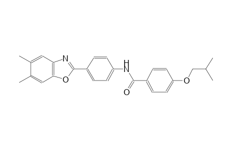 benzamide, N-[4-(5,6-dimethyl-2-benzoxazolyl)phenyl]-4-(2-methylpropoxy)-