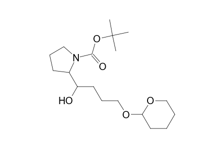 (2s)-n-tert-butoxycarbonyl-2-(1-hydroxy-4-(2-tetrahydropyranyloxy)butyl)pyrrolidine