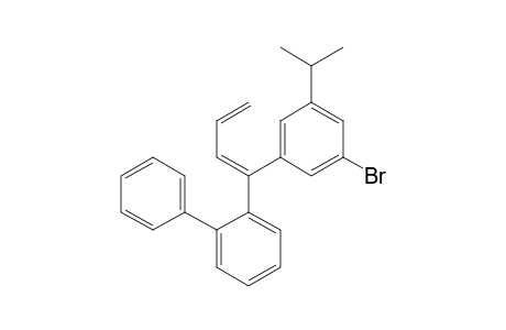 1,1'-Biphenyl, 2-[1-[3-bromo-5-(1-methylethyl)phenyl]-1,3-butadienyl]-, (E)-