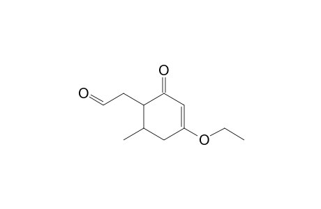 2-(4'-Ethoxy-6'-methyl-2'-oxo-3'-cyclohexenyl)acetaldehyde