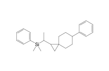 3-Phenyl-7-[1-(phenyldimethylsilyl)ethyl]spiro[5.2]octane