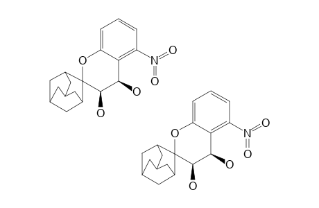 (+/-)-CIS-3,4-DIHYDRO-5-NITROSPIRO-[2H-BENZO-[B]-PYRANO-2,2'-TRICYCLO-[3.3.1.1(3,7)]-DECANE]-3,4-DIOL