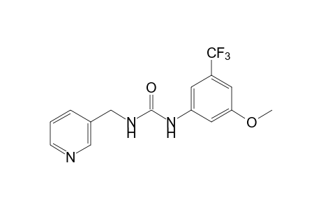 1-(5-methoxy-alpha,alpha,alpha-trifluoro-m-tolyl)-3-[(3-pyridyl)methyl]urea