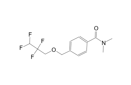 N,N-dimethyl-4-[(2,2,3,3-tetrafluoropropoxy)methyl]benzamide