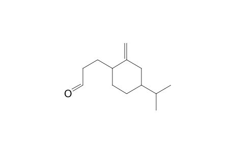 rac-(1,4')-cis-3-(4'-isopropyl-2'-methylenecyclohexypropanal