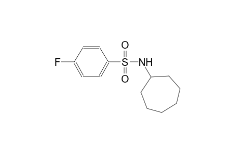 N-cycloheptyl-4-fluorobenzenesulfonamide