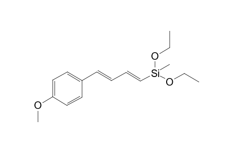 Diethoxy((1E,3E)-4-(4-methoxyphenyl)buta-1,3-dien-1-yl)(methyl)silane
