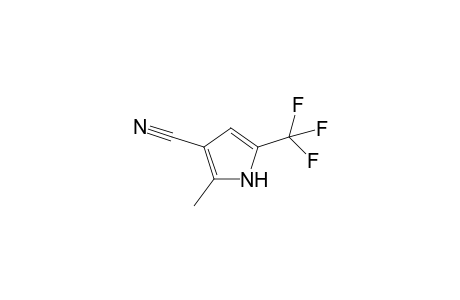 2-methyl-5-(trifluoromethyl)-1H-pyrrole-3-carbonitrile