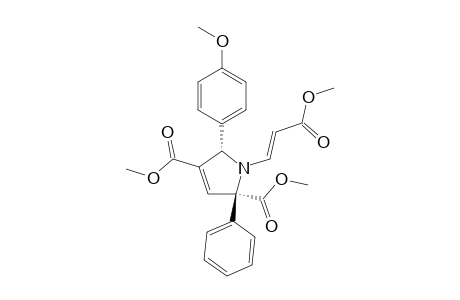 (2R,5S)-1-[(E)-3-keto-3-methoxy-prop-1-enyl]-5-(4-methoxyphenyl)-2-phenyl-3-pyrroline-2,4-dicarboxylic acid dimethyl ester