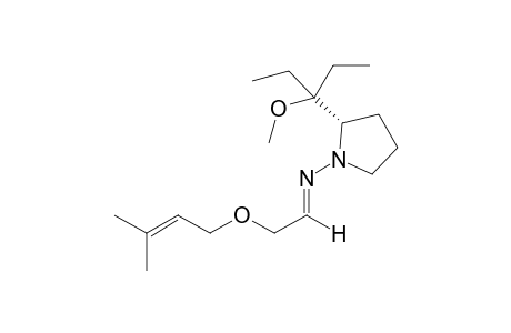 (E)-[(2S)-2-(1-ethyl-1-methoxy-propyl)pyrrolidino]-[2-(3-methylbut-2-enoxy)ethylidene]amine
