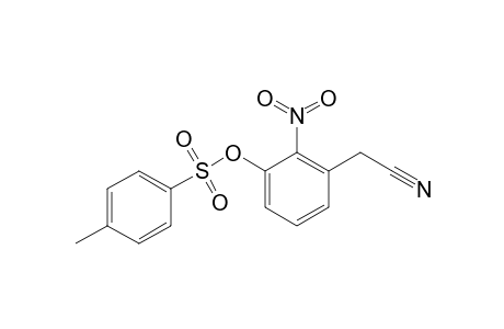 3-Cyanomethyl-2-nitrophenyl toluene-4-sulfonate