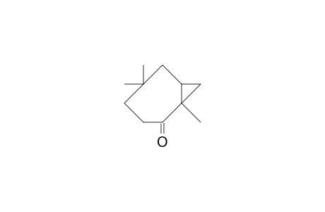 cis-1,5,5-Trimethyl-bicyclo(5.1.0)octan-2-one