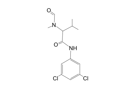 N-Methyl-N-[1-(N'-(3,5-dichlorophenyl)carbamyl)-2-methylpropyl]formamide