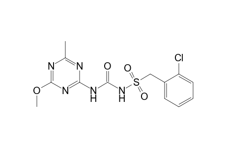 Benzenemethanesulfonamide, 2-chloro-N-[[(4-methoxy-6-methyl-1,3,5-triazin-2-yl)amino]carbonyl]-