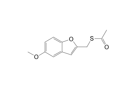 S-(5-Methoxybenzofuran-2-yl)methyl Thioacetate
