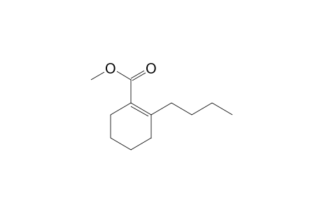 1-Cyclohexene-1-carboxylic acid, 2-butyl-, methyl ester
