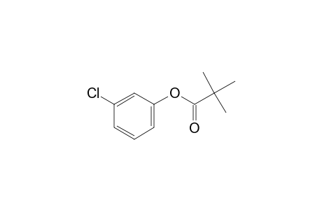 Pyvalic acid, 3-chlorophenyl ester