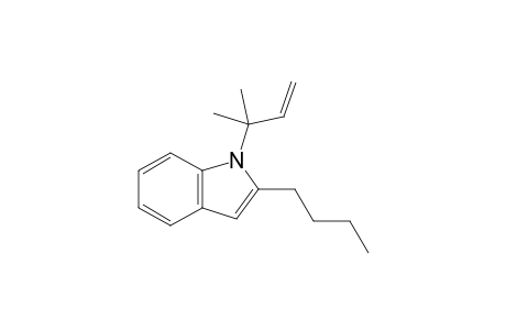2-n-Butyl-1-(2-methylbut-3-en-2-yl)-1H-indole