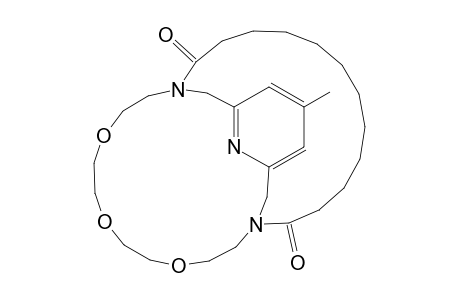 29-Methyl-1,14,33-triaza-17,20,23-trioxatricyclo[12.11.7.1(27,31)]tritriaconta-27(33),28,30-triene-2,13-dione