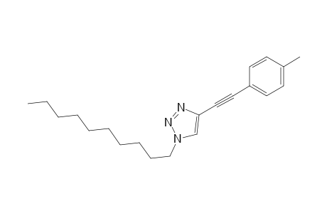 4-[(4-Methylphenyl)ethynyl]-1-(decyl)-1H-1,2,3-triazole