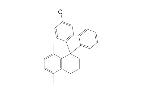 1-(4-Chlorophenyl)-5,8-dimethyl-1-phenyl-tetralin