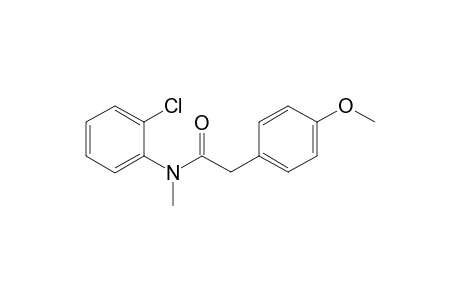 N-(2-Chlorophenyl)-2-(4-methoxyphenyl)-N-methylacetic acid amide