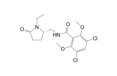 (S)-5-[( 3',5'-Dichloro-2',6'-dimethoxybenzamide)methyl]-1-ethyl-2-pyrrolidone