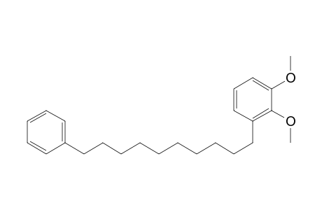 3-(10-Phenyldecyl )veratrole