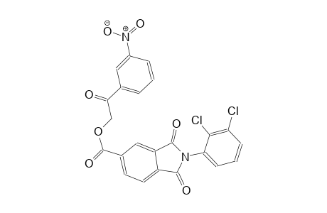 1H-isoindole-5-carboxylic acid, 2-(2,3-dichlorophenyl)-2,3-dihydro-1,3-dioxo-, 2-(3-nitrophenyl)-2-oxoethyl ester