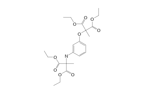 2-{3'-(1'',1''-BISETHOXYCARBONYL-ETHYLAMINO)-PHENOXY]-2-METHYLMALONIC-ACID-DIETHYLESTER