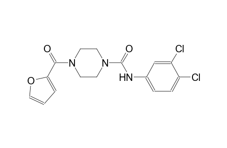 N-(3,4-dichlorophenyl)-4-(2-furoyl)-1-piperazinecarboxamide