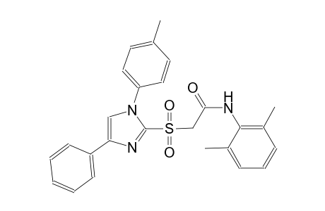 N-(2,6-dimethylphenyl)-2-{[1-(4-methylphenyl)-4-phenyl-1H-imidazol-2-yl]sulfonyl}acetamide