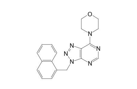 3H-[1,2,3]Triazolo[4,5-d]pyrimidine, 7-(4-morpholinyl)-3-(1-naphthalenylmethyl)-