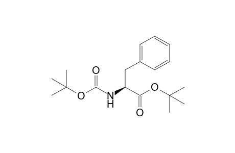 N-[(1,1-Dimethylethoxy)carbonyl]-L-phenylalanine 1,1-dimethylethyl ester