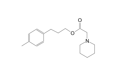 1-piperidineacetic acid, 3-(4-methylphenyl)propyl ester