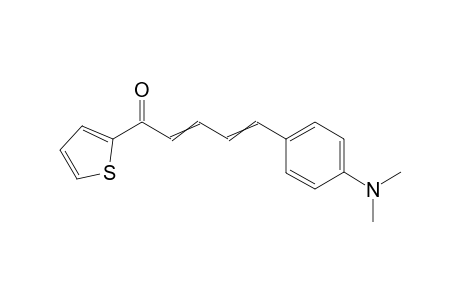5-[4-(dimethylamino)phenyl]-1-(2-thienyl)penta-2,4-dien-1-one